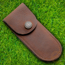 Case XX Soft Belt Sheath Folding Knives Up To 4" One Piece Leather Construction 50003