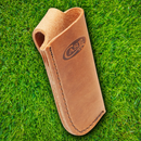 Case XX Large Sheath Folding Knife 4" Brown One Piece Leather Construction 50289
