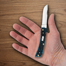 Case XX Sod Buster Jr Folding Knife Stainless Steel Skinner Blade Jigged Bone Handle