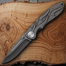 Case XX Tec X Framelock Harley Folding Knife 3.375" Stainles Blade Stainless