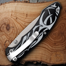 Case XX Harley Tec X Linerlock Folding Knife 3.5" Stainless Blade Nylon Handle 52116