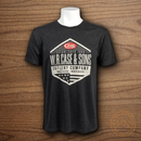 Case XX T-Shirt Case & Sons Black Medium Cotton/ Polyester/ Rayon Construction