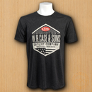 Case XX T-Shirt Black XXL Case & Sons Logo On Front Polyester / Cotton / Rayon Construction 52566