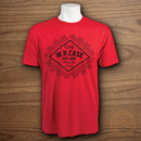 Case XX T-Shirt Red XXL W.R. Case & Sons Logo On Front Combed Ringspun Cotton Construction