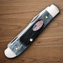 Case XX Mini Trapper Pocket Knife 3.5" Mirror Stainless Steel Blades Bone Handle