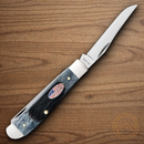 Case XX Mini Trapper Pocket Knife 3.5" Mirror Stainless Steel Blades Bone Handle