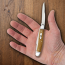Case XX Stockman Mini Pocket Knife Stainless Blades Smooth Antique Bone Handle 58185