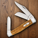 Case XX Lg Stockman Pocket Knife Stainless Steel Blades Antique Smooth Bone Handle