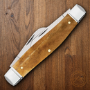 Case XX Lg Stockman Pocket Knife Stainless Steel Blades Antique Smooth Bone Handle