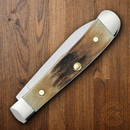 Case XX Tiny Trapper Pocket Knife Stainless Steel Blades Genuine Stag Handle 05968