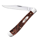Case XX Slimline Trapper Folding Knife Stainless Steel Clip Blade Maple Burl Handle 64063 -Case Cutlery - Survivor Hand Precision Knives & Outdoor Gear Store