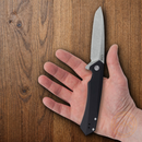Case XX Kinzua EDC Folding Knife S35VN Steel Blade Black Anodized Aluminum Handle