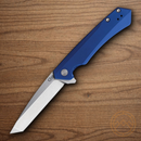 Case XX Kinzua Folding Knife 3.5" S35VN  Steel Blade Blue Aluminum Handle 64663