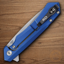 Case XX Kinzua Folding Knife 3.5" S35VN  Steel Blade Blue Aluminum Handle 64663