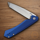 Case XX Kinzua Folding Knife 3.5" S35VN  Steel Blade Blue Aluminum Handle 64663