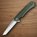 Case XX Kinzua Frame Folding Knife 3.75" S35VN Steel Blade Green Aluminum Handle