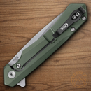 Case XX Kinzua Frame Folding Knife 3.75" S35VN Steel Blade Green Aluminum Handle