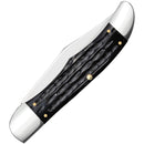 Case XX Folding Hunter Pocket Knife Stainless Steel Clip And Skinner Blades Jigged Buffalo Horn Handle 65030 -Case Cutlery - Survivor Hand Precision Knives & Outdoor Gear Store