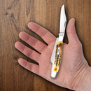 Case XX Stockman Pocket Knife Stainless Steel Blades 6.5 Bone Stag Handle 65336