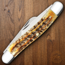 Case XX Stockman Pocket Knife Stainless Steel Blades 6.5 Bone Stag Handle 65336