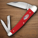 Case XX American Workman Pocket Knife Stainless Blades Smooth Synthetic Handle