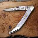 Case XX Small Toothpick Folding Knife Stainless Blade Pearl Corelon Handle