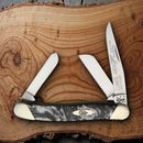 Case XX Stockman Pocket Knife Stainless Steel Blades Imitation Quartz Corelon Handle