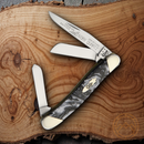Case XX Stockman Pocket Knife Stainless Steel Blades Imitation Quartz Corelon Handle
