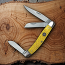 Cattleman's Cutlery Pocket Knife 3Cr13 Steel Blades Delrin / Stainless Handle
