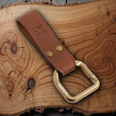 Casstrom No 3 Dangler With Cognac Belt For Up To 5Cm Width Leather Construction