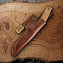 Casstrom No 10 Fixed Knife 3.88" Bohler K720 Steel Full Tang Blade Oak Handle