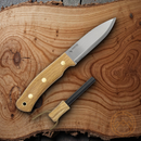 Casstrom No 10 Fixed Knife 3.88" Bohler K720 Steel Full Tang Blade Oak Handle