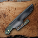 Casstrom No.10 SFK Fixed Knife 4" 14C28N Steel Blade Green Canvas Micarta Handle
