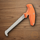 Casstrom No 11 Fixed Knife 4.25" Stainless Steel Replaceable Blade Orange G10 Handle