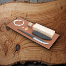 Casstrom Puukko Knife Kit 4.75" Carbon Steel Blade Includes Bolster/Rivet/Spacer