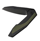 Civivi Hypersonic Framelock Folding Knife 3.75" 14C28N Sandvik Steel Extended Tang Blade Stainless Steel / OD Green G10 Inlay Handle 220111 -Civivi - Survivor Hand Precision Knives & Outdoor Gear Store