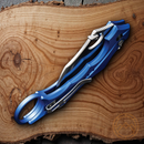 Civivi Incisor II Folding Knife 2" Nitro-V Steel Blade Blue Aluminum Handle