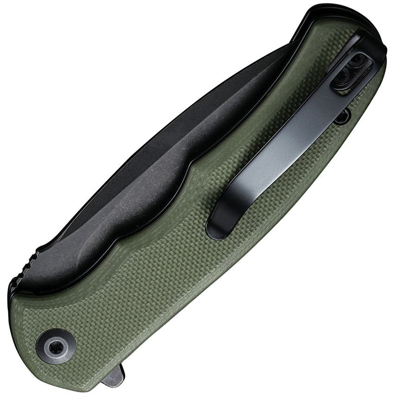 Civivi Mini Praxis Linerlock Folding Knife 3" D2 Tool Steel Drop Point Blade Green G10 Handle 18026C1 -Civivi - Survivor Hand Precision Knives & Outdoor Gear Store