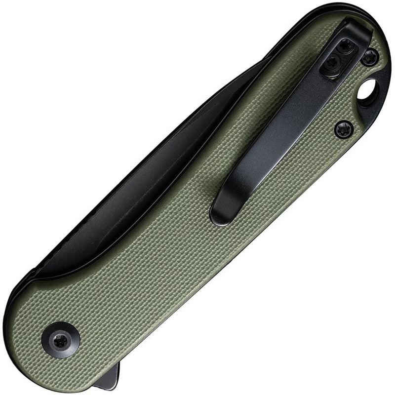 Civivi Elementum II Button Lock Folding Knife 3" Nitro V Steel Drop Point Blade OD Green G10 Handle 18062P3 -Civivi - Survivor Hand Precision Knives & Outdoor Gear Store