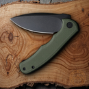Civivi Mini Praxis Liner Folding Knife 3" D2 Tool Steel Blade Green G10 Handle