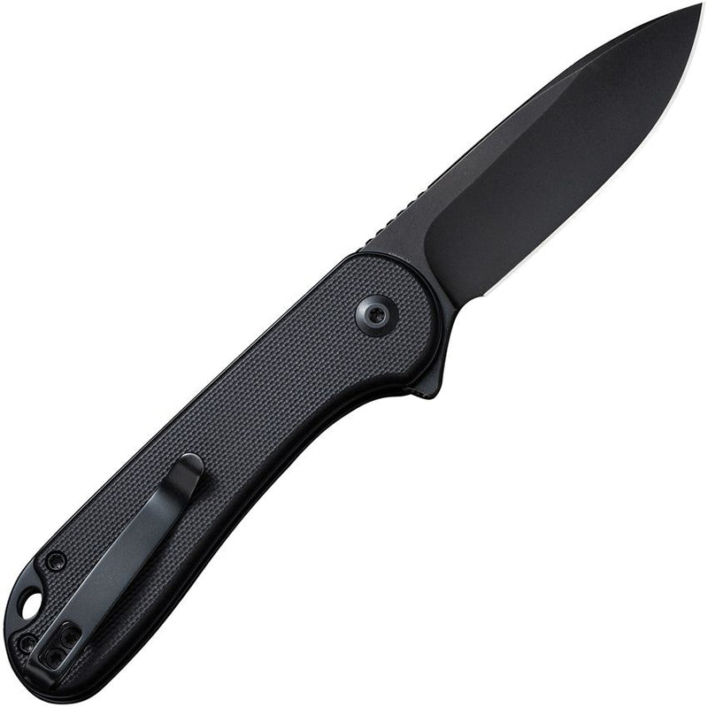 Civivi Elementum II Button Lock Folding Knife 3" Nitro V Steel Drop Point Blade Black G10 Handle 18062P1 -Civivi - Survivor Hand Precision Knives & Outdoor Gear Store