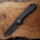Civivi Elementum II Folding Knife 2.96" Nitro-V Steel Drop Blade Black G10 Handle