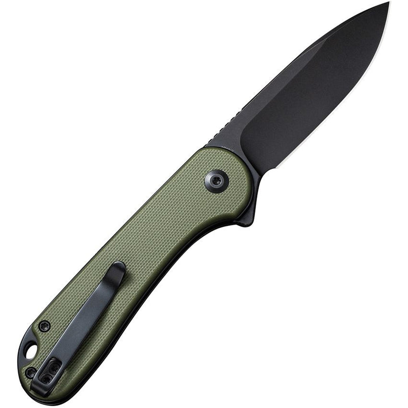 Civivi Elementum II Button Lock Folding Knife 3" Nitro V Steel Drop Point Blade OD Green G10 Handle 18062P3 -Civivi - Survivor Hand Precision Knives & Outdoor Gear Store