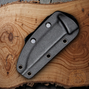 Civivi Tamashii Fixed Knife 4.13" D2 Tool Steel Blade Black Canvas Micarta Handle