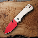 Civivi Baby Banter Linerlock Folding Knife 2.25" Nitro-V Steel Blade Ivory G10 Handle