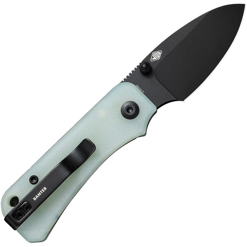 Civivi Baby Banter Linerlock Folding Knife 2.25" Nitro V Steel Blade Jade G10 Handle 19068S8 -Civivi - Survivor Hand Precision Knives & Outdoor Gear Store