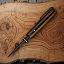 Civivi Baby Banter Folding Pocket Knife 2.34" Nitro-V Steel Blade Wood Handle