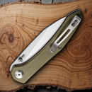 Civivi Hadros Folding Knife 3.25" 10Cr15CoMoV Steel Blade Olive Micarta Handle