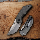 Civivi Thug 2 Liner Folding Knife 2.75" Nitro-V Steel Blade Green Micarta Handle