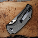Civivi Thug 2 Liner Folding Knife 2.75" Nitro-V Steel Blade Green Micarta Handle
